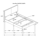 Dorian - Upholstered Panel Bed