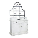 Greddinton - Bakers Rack Base - White