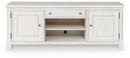 Robbinsdale - Extra Large TV Stand - Antique White