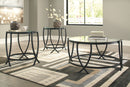 Tarrin - Occasional Table Set (Set of 3) - Black