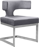 Alexandra - Dining Chair with Chrome Legs