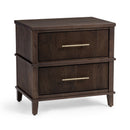 Westlake - 2-Drawer Nightstand - Kona Brown