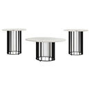 Haven - Round Marble Coffee Table Set