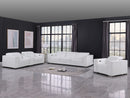 1208 - Modular Leather Set With 5 Power Recliners & Power Headrests
