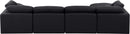Indulge - Linen 5 Piece Modular Sectional With Chaise