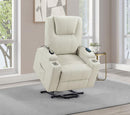 Armstrong - Upholstered Power Lift Massage Recliner