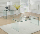 Ripley - Bent Glass Coffee And End Table Set