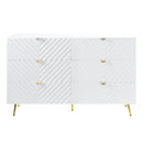 Gaines - Dresser - White High Gloss