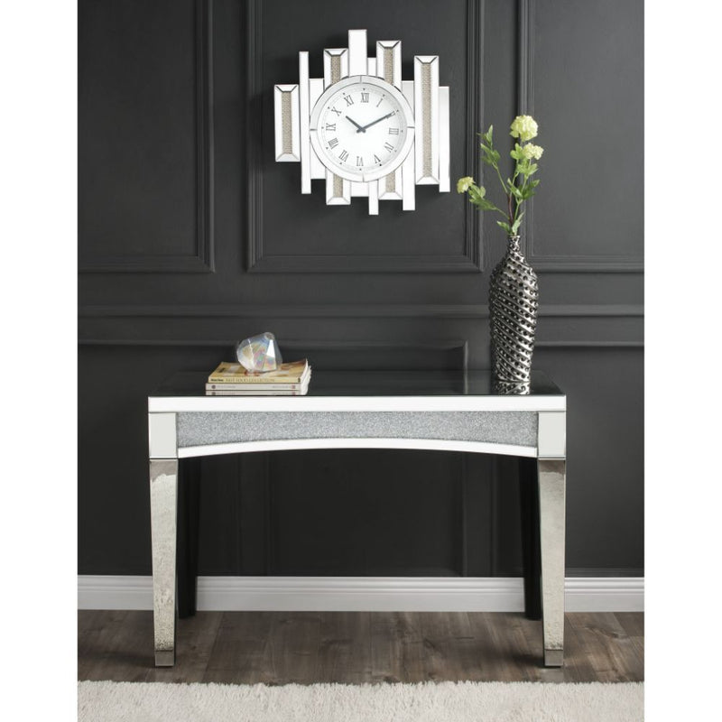 Ornat - 22" Wall Clock - Faux Square Diamonds