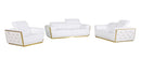 1111 - 3-Piece Sofa Set With Adjustable Headrest