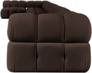Orin - Velvet Performance Fabric Upholstered 8 Piece L-Shaped Sectional