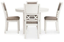 Erinberg - Dining Room Table Set (Set of 5) - Antique White