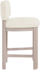 Paloma - Faux Leather Upholstered Counter Stool (Set of 2)
