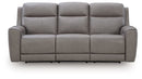 5Z-Comfort - Relaxation - Power Reclining Sofa With Adj Headrest