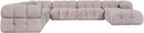 Orin - 7 Piece Modular Sectional (3 Modular Chairs, 3 Corner Chairs & Ottoman)