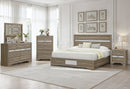 Seville - King Bed - Brown / Natural