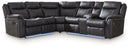 Sultan Meadow - 2-Piece Reclining Sectional - Carbon