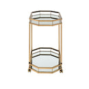 Lacole - Serving Cart - Mirrored & Champagne