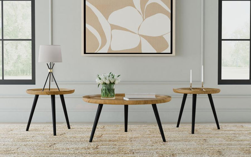 Zoe - Mango Wood Coffee Table Set