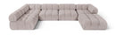 Orin - 6 Piece Modular Sectional (3 Modular Chairs, 2 Corner Chairs & Ottoman)