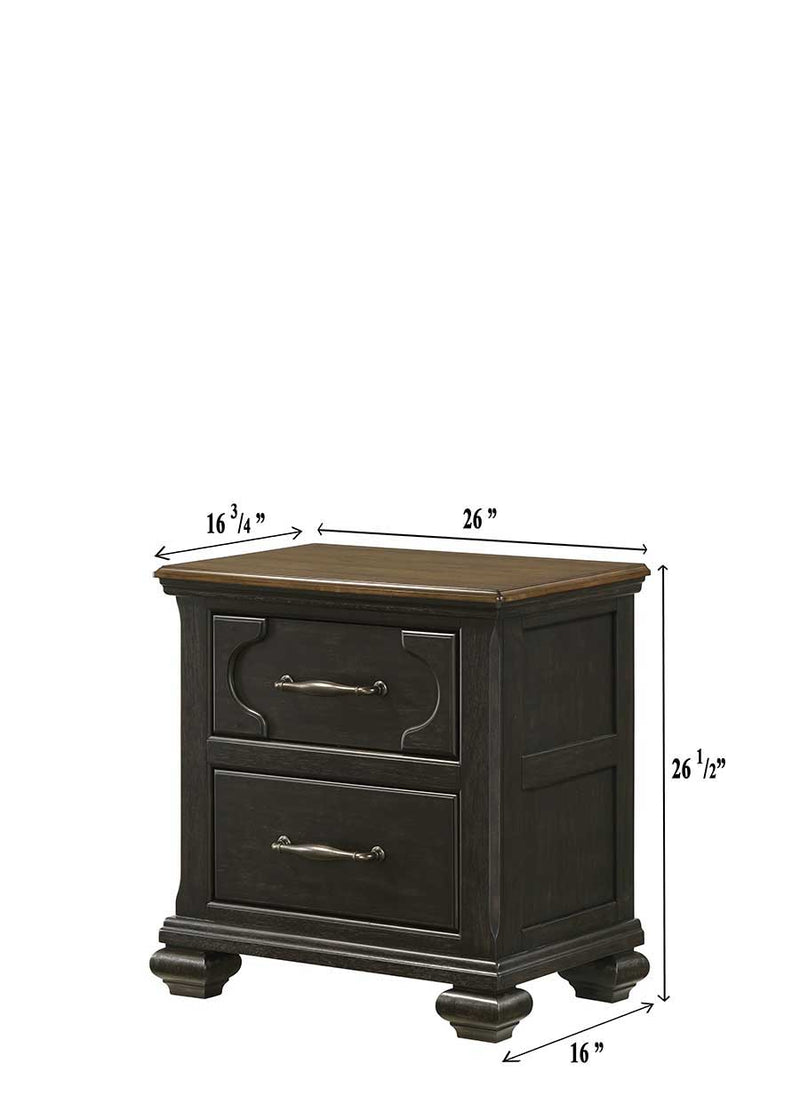 Hamilton - Nightstand - Black