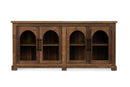 Zion - Wood 4 Door Cabinet - Natural