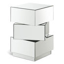Haven - End Table - Pearl Silver