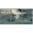 Bravo - 72" x 36" Painting By Buddy Whitlock (Set of 3) - Black