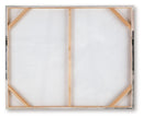 Worthner - Wall Art - Tan / Gray / White