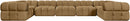Orin - 7 Piece Modular Sectional (3 Modular Chairs, 4 Corner Chairs)