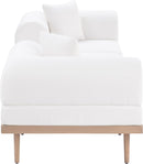 Laguna - 3 Piece 106.5" Outdoor Patio Modular Sofa With Backless Seat