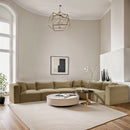 Shaggy - 6 Piece Modular Corner Sectional
