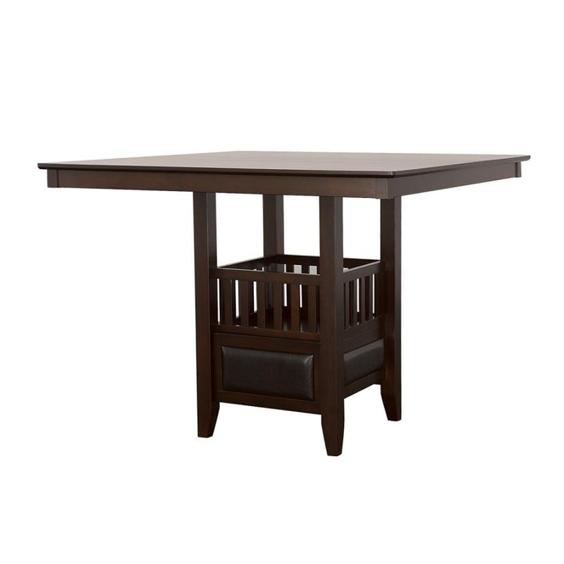 Jaden - Square Counter Height Dining Table - Espresso