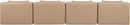 Cube - Modular 4 Piece Armless Sofa - Tan