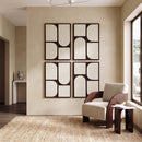Icon - Mango Wood 4 Piece Wall Art