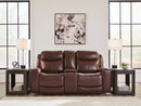 Next Move - Power Reclining Loveseat With Console / Adjustable Headrest