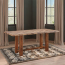Gilsea - Dining Table - Brown Finish