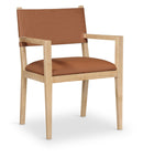 Avon - Vegan Leather Dining Arm Chair