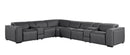 1224 - 8-Piece L-Shaped Sectional Sofa In With 4 Power Recliners & Power Headrests
