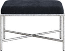 Valley - Bench With Silver Frame