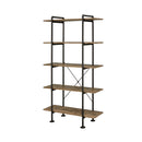 Nefo - Bookshelf - Rustic Oak & Black