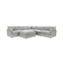 Caplan - 6 Piece Modular Sectional With Ottoman