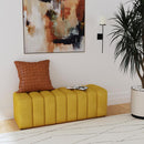 Summer - Fabric Upholstered Tufted Accent Bench