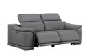 2679 - Power Reclining Sofa, Loveseat & Chair Set In Genuine Leather (6 Recliners)