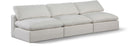 Comfy - Linen Modular Armless Sofa 3 Seats