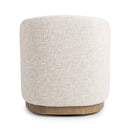 Diah - Swivel Accent Chair - Toasted Linen