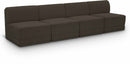Ollie - 4 Seat Armless Modular Sofa