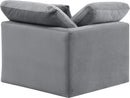 Indulge - Velvet Corner Chair