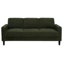 Ruth - Upholstered Track Arm Sofa Set