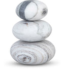 Pumpkin - 3 Piece Marble Decorative Object - Panda